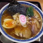 麺家 - 魚介ダシ醤油ラーメン