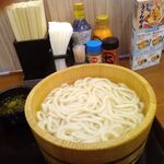 丸亀製麺 - 釜揚げうどん大400円