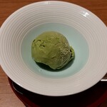 うなぎ料理 澤正 - 抹茶アイス