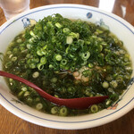 Kurukuru tei - ラーメン・麺硬め・ねぎ増し