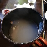 そば處 一清庵 - 蕎麦湯