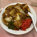 東菜館純ちゃん - 味噌鶏球飯¥790