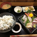 寿司の有甚 - 料理写真:お造り定食