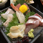 Sushi No Arijin - お造り盛り合わせ　アップ