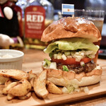 World Burger - 【ランチセット(クーポン利用)@税込1,550円】アルゼンチンバーガー