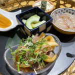 Soumen Sakaba Hayashi - 旬の小鉢5種