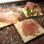 cafe-ter@ - 生ハムのせカナッペ