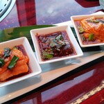 叙々苑 - 牛ホルモン三点盛　2300円