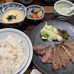 牛たんと和牛焼き 青葉 - 特上牛タン御前　松