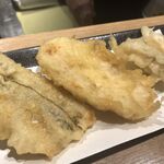 天ぷらとワイン大塩 - 穴子、白身（鯛）、鶏、海老