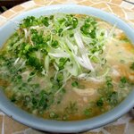 軽食もりむら - もつ煮ラーメン！