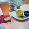 Kouya - お通しと生ビール