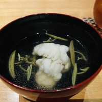 しゃにむに 心斎橋本店 - 鱧とじゅん菜の吸物