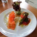 田舎カフェ オーチャード - ちょこっと前菜盛り合わせ(春Ver)