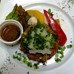 田舎カフェ オーチャード - 和風おろしハンバーグ