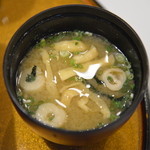 レストラン風月 - 味噌汁
