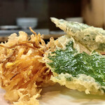 かき揚げ　大葉