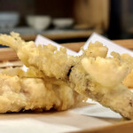 とらや - 稚鮎　肉天