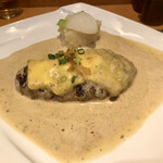 旬菜ステーキ処 らいむらいと - 2021.3.8  らいむらいと風チーズハンバーグ 200g