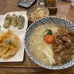 上を向いて - 肉みぞれ月見(ひやあつ)大盛り＆その他