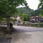 Cafe Suimei - 駐車場案内④　涙橋