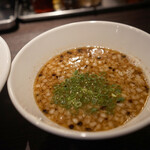 中華そば 十目一八食堂 - つけ汁