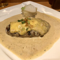 旬菜ステーキ処 らいむらいと - 2021.3.8  らいむらいと風チーズハンバーグ 200g