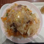 Rin Ga Hatto - 野菜たっぷり皿うどん(麺2倍)
