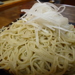 Furuta - もりあげ蕎麦、上に大根の千切りがのります