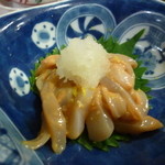 寿司辰 - お通しの塩辛