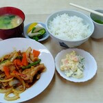 いさわ - 焼肉定食680円