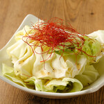 Addictive cucumber/salted cabbage/edamame/salted squid/okra natto/cold tofu