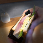 スシコーヒー - シメサバサンド