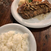 プー横丁 - 料理写真:チキンガーリックステーキ ライス 1000円