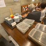 わっぱ定食堂 - サービスコーナーです。