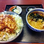 きよ秀 - 【2021.6.16(水)】豚丼＋うどんセット870円