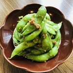 枝豆のアンチョビソテー