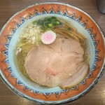 石臼玄麦自家製らーめん 丸竈 - かます煮干しとアゴだし塩らーめん