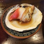 金町製麺 - ホッキ貝の醤油焼き