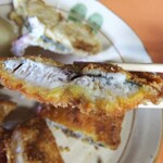 大吉食堂 - ニンニクの効いた笑サバフライ