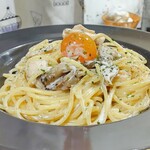 トリワイン ＰＩＫＯＳＨＨＨＵ - 玉ひものクリームパスタ