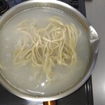 村田製麺所 - 10番麺　茹で始め