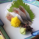翠 - 秋刀魚の刺身