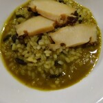 おしゃべりきのこ - ⑦男鹿産アワビのリゾット