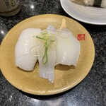 回転寿司 大漁亭 - イカ三種盛り