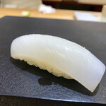 兄弟寿し - 新潟 墨烏賊(握り)