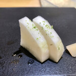 兄弟寿し - 大根漬物