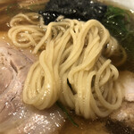 支那そばや - 麺！美味しい麺！！