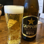 そば処 ながや - ドリンク写真:1杯目の美味いこと！！w