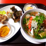 ベトナムレストラン バンブー - 海鮮フーティウセット
